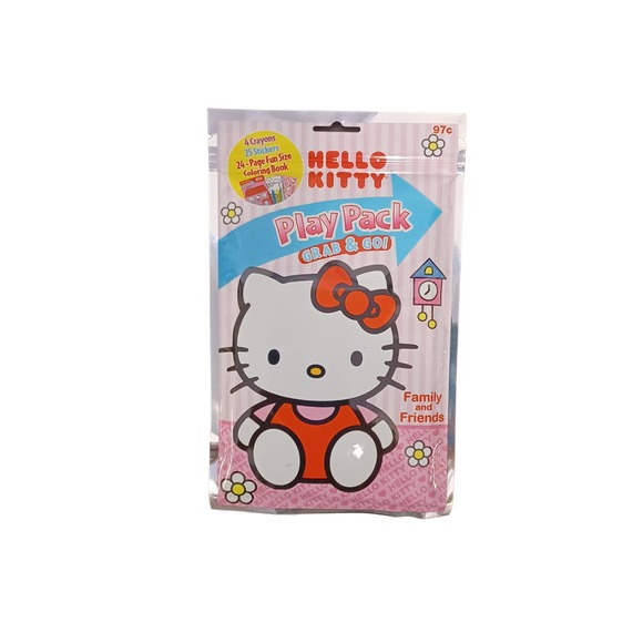 Hello Kitty Play Pack Grab & Go! NEW SEALED 2014 - Picture 5 of 5